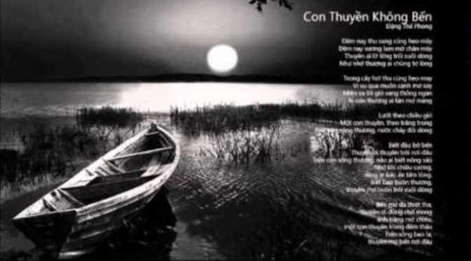 Tân Nhạc VN – Ca Khúc Vượt Thời Gian – “Con Thuyền Không Bến”, “Giọt Mưa Thu”, “Đêm Thu”