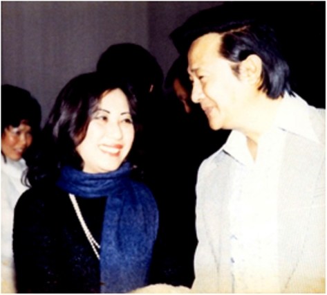 Sáo Thần Nguyễn Đình Nghĩa và hiền thê Trịnh Thị Diệu Tân.