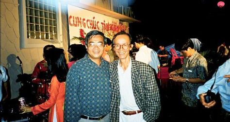 NS Võ Tá Hân và NS Trịnh Công Sơn (1998).