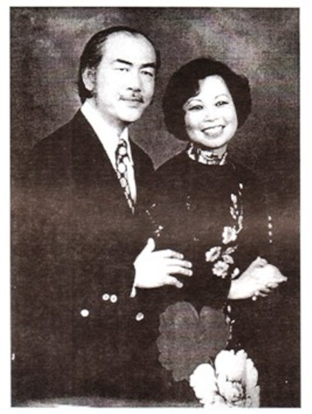 Nhạc Sĩ Văn Phụng và Ca sĩ Châu Hà - 1959.