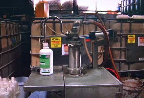 Cơ sở sản xuất phân bón của Cty Thuận Phong