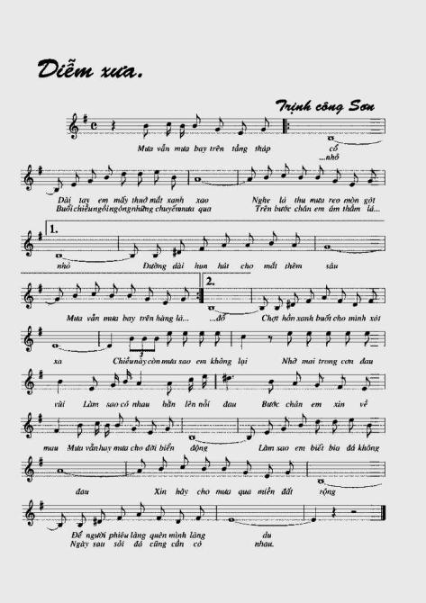 trinhcongson_Diễm Xưa