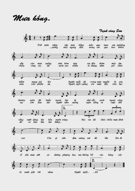 trinhcongson_Mưa Hồng