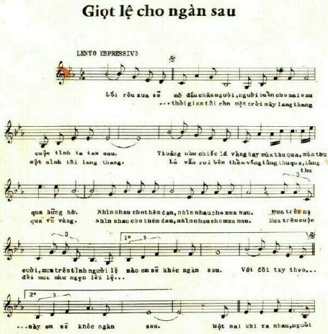 tucongphung_Giọt Lệ Cho Ngàn Sau1