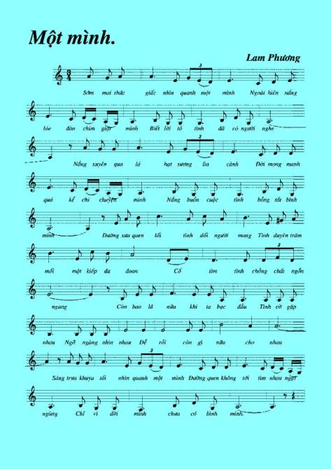 lamphuong_Một Mình