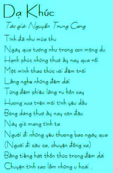 nguyentrungcang_Dạ Khúc