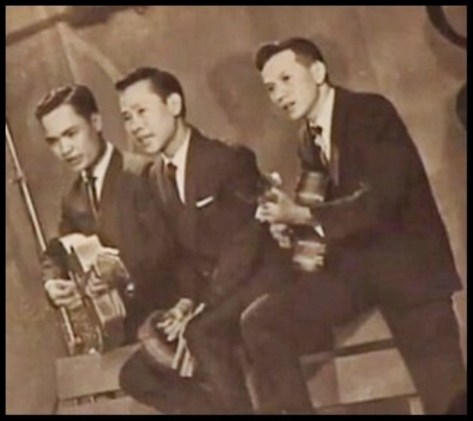 Từ trái: Thanh Sơn, Thanh Thoại, Nhật Bằng.