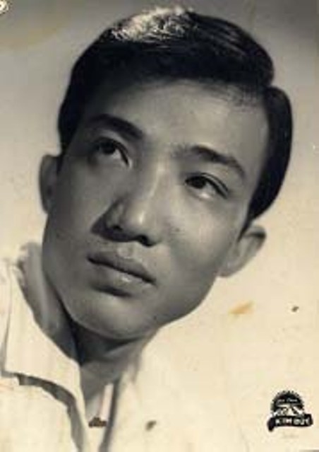 Nhạc sĩ Trần Thiện Thanh thời trẻ.