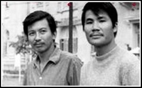 NS Trần Trịnh và NS Nhật Ngân thời trẻ.