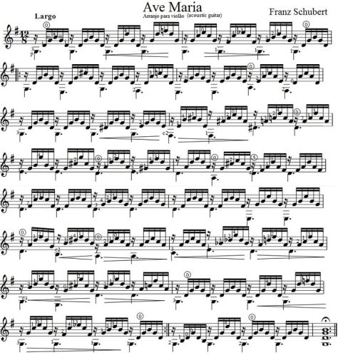 Phiên bản "Ave Maria" của Franz Schubert.