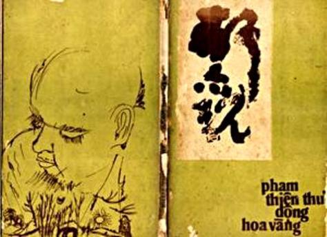 Bìa tập thơ Động Hoa Vàng.