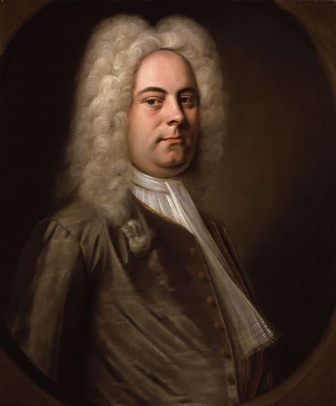 George Frideric Handel by Balthasar Denner.