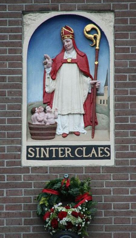 Sinter Claes in Amsterdam.