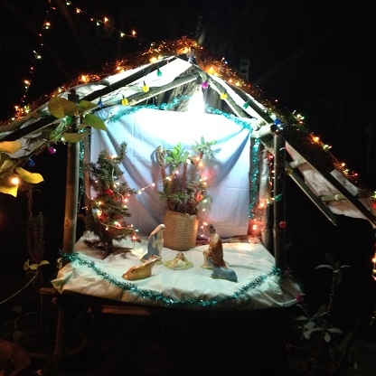 Hang đá gia đình bố mẹ Phong (2)