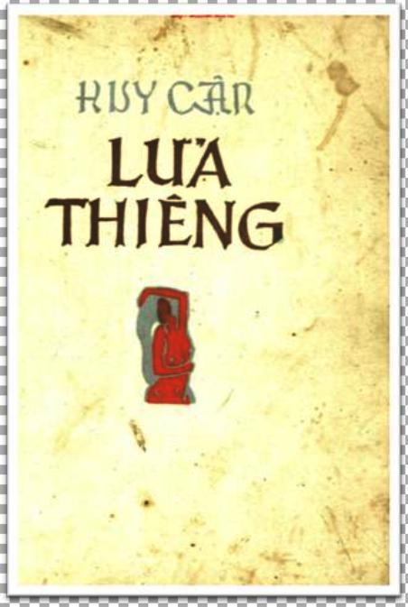 Bìa tập thơ "Lửa Thiêng" - NXB Đời Nay 1940.