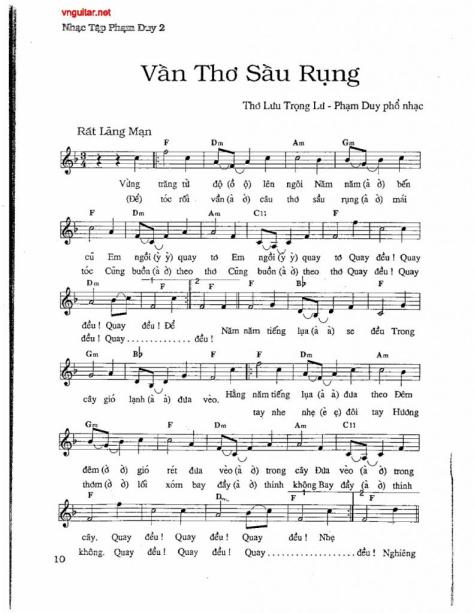 luutronglu_Vần Thơ Sầu Rụng