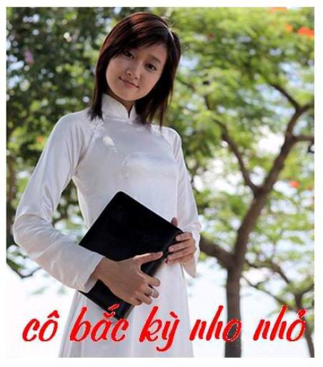 nguyentatnhien_Cô Bắc Kỳ nho nhỏ