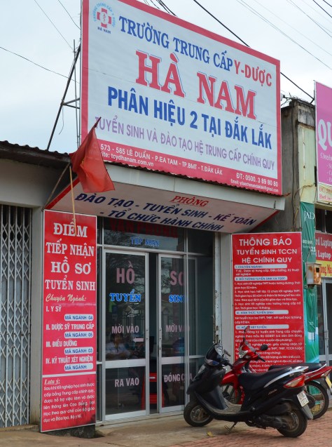 Văn phòng tuyển sinh của Trung cấp Y Dược Hà Nam tại Đắk Lắk
