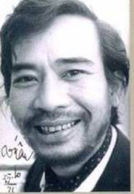 Thi sĩ Hoàng Anh Tuấn thời trẻ.