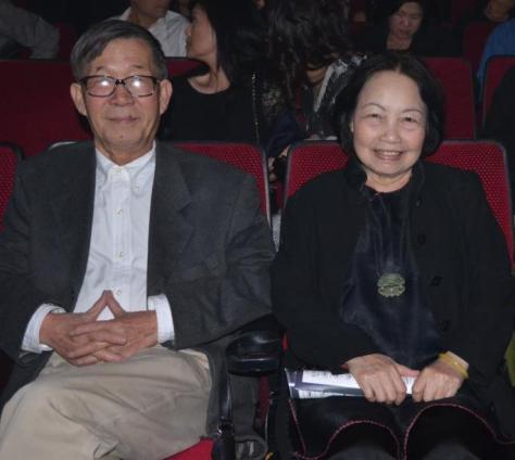 Thi sĩ Trần Dạ Từ và Nhà văn Nhã Ca.