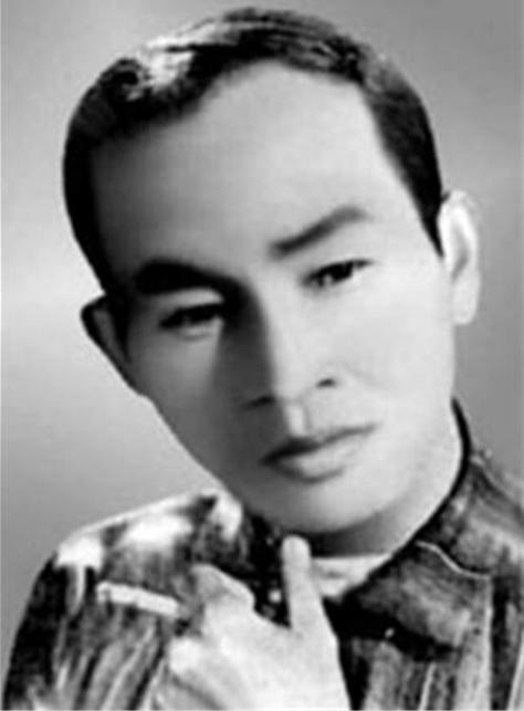 Thi sĩ Kiên Giang thời trẻ.