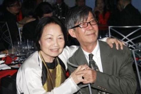 Vợ chồng Nhã Ca và Trần Dạ Từ.