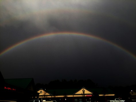 Đoạn giữa Cầu vồng đôi thứ 2.