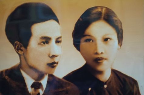 Nhạc sĩ Nguyễn Đình Phúc và hiền thê Nguyễn Thị Bảo thời trẻ.