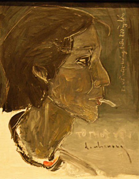 Thi sĩ Tô Thùy Yên qua nét nhìn của Họa sĩ Đinh Cường.