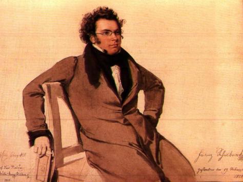 Tranh chân dung của Franz Peter Schubert do Wilhelm August Rieder vẽ năm 1825.