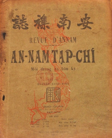An Nam tạp chí xuất bản năm 1931.