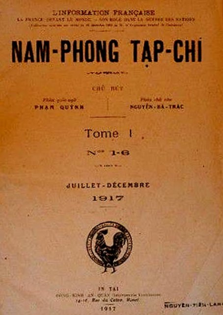 Nam Phong Tạp Chí 1917.