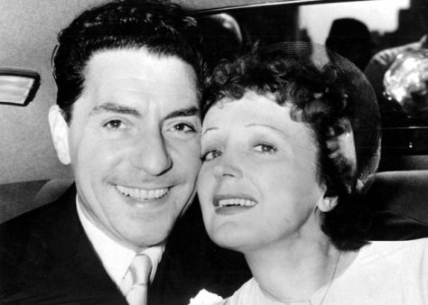 Édith Piaf và Jacques Pills.