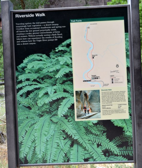 Thông tin về khu vực Riverside Walk.