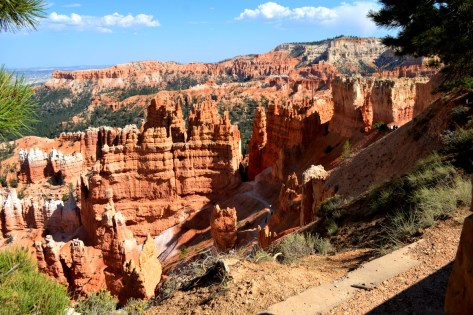 Các bạn có nhìn thấy các du khách đang đi khám phá ở giữa ảnh?