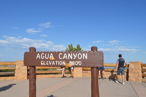 Khu vực Agua Canyon.