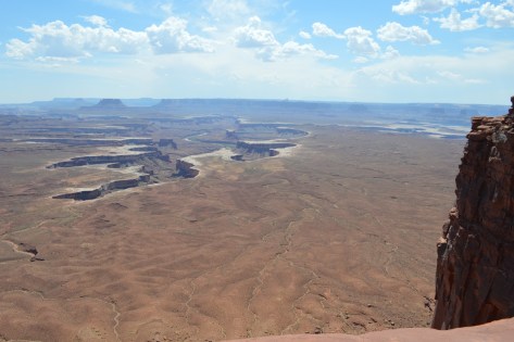 Góc phải White Rims Canyons.