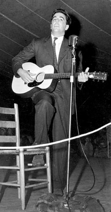 Nhạc sĩ Alan Lomax thập niên 1930s.