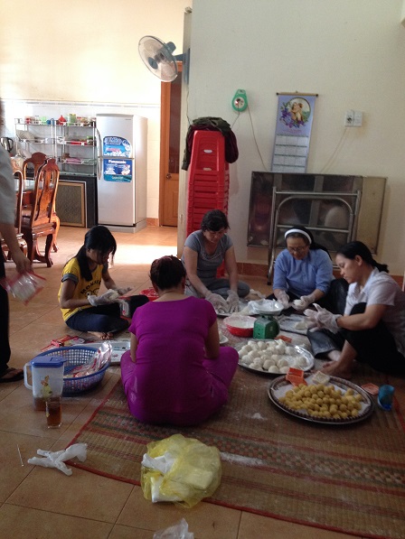 5. Làm bánh dẻo tại nhà các Pi (Các Yăh)