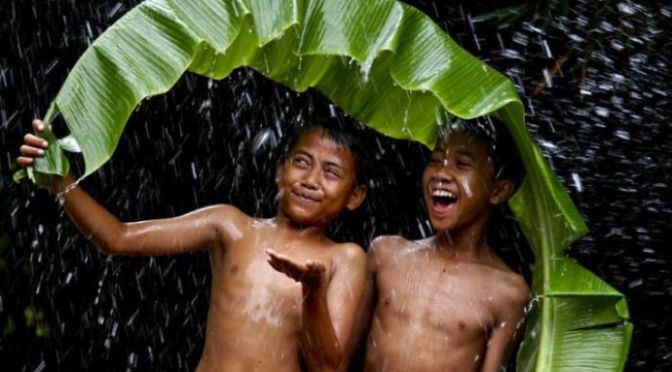 Cái bụng hay vui, hay cười