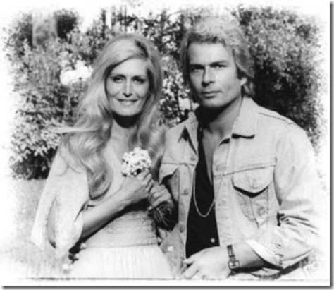 Dalida và Richard Chanfray.