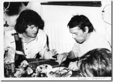 Terry Jacks và Jacques Brel tại Brussels.