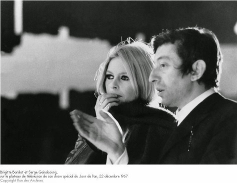 Brigitte Bardot và Serge Gainsbourg.