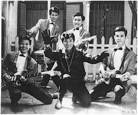 Paolo Tuấn và The Black Caps - thập niên 1960s.