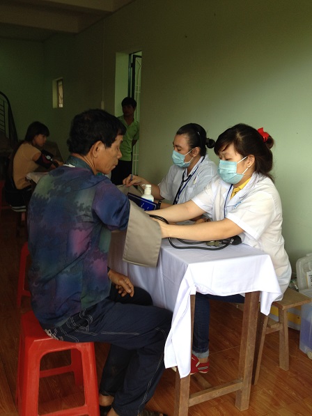 3. Bệnh nhân được đo Huyết áp trước khi đến khám chuyên khoa