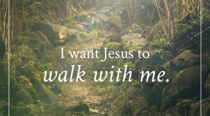 Con cần Chúa Giêsu đi với con – I want Jesus to walk with me