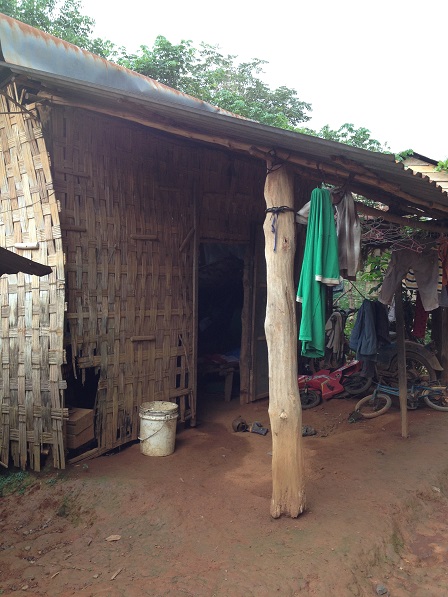 Căn nhà của bố Mãn ở Sóc Bù Môn II – Bù Đăng.