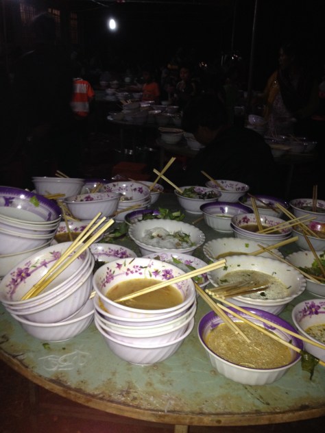 42_Kết thúc Canh Thức và Thánh Lễ đêm Mừng Chúa Giáng Sinh ở Giáo họ sóc Sơn Lang.