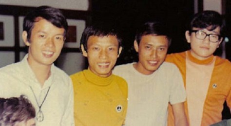 Ban nhạc The Strawberry Four gồm Đức Huy, Tùng Giang, Tuấn Ngọc và Billy Shane (từ trái sang)