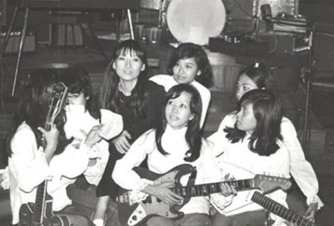 Nhóm nhạc nữ The Blue Stars - ẢNH: TƯ LIỆU